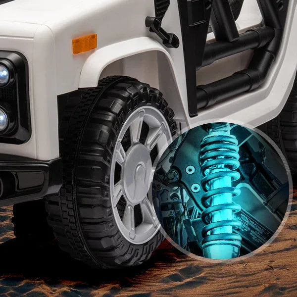 Battery-Powered Four-Wheel Drive Kids Ride-On Car With Remote - Omega Lifestyles