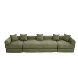Convertible Folding Corduroy Memory Foam Sofa Bed - Omega Lifestyles