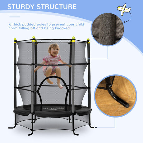 Kids Mini Spring-Free Safety Enclosure Indoor Trampoline - Omega Lifestyles