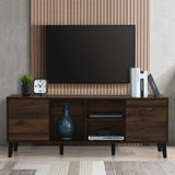 Mid Century Retro Particle Board TV Stand Console - Omega Lifestyles