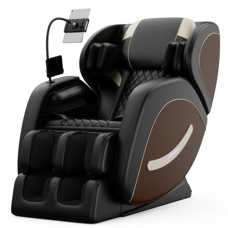 Zero Gravity Full Body Air Pressure PU Leather Massage Chair - Omega Lifestyles