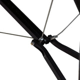 73-Inch Foldable Felt Oval Casino Game Poker Table - Omega Lifestyles