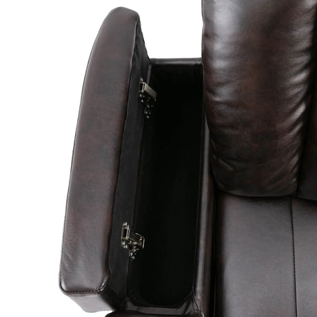 Electric Power Recliner Chair With Storage Cupholders Tray - Omega Lifestyles