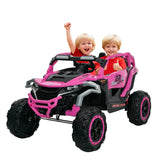 12V Remote Control Kids Ride On 2-Seater UTV Car - Omega Lifestyles
