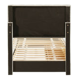 Twin Upholstered Platform Bed With Trundle And Drawers - Omega Lifestyles