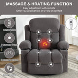 Soft Velvet Manual Swinging Massage Recliner Chair - Omega Lifestyles