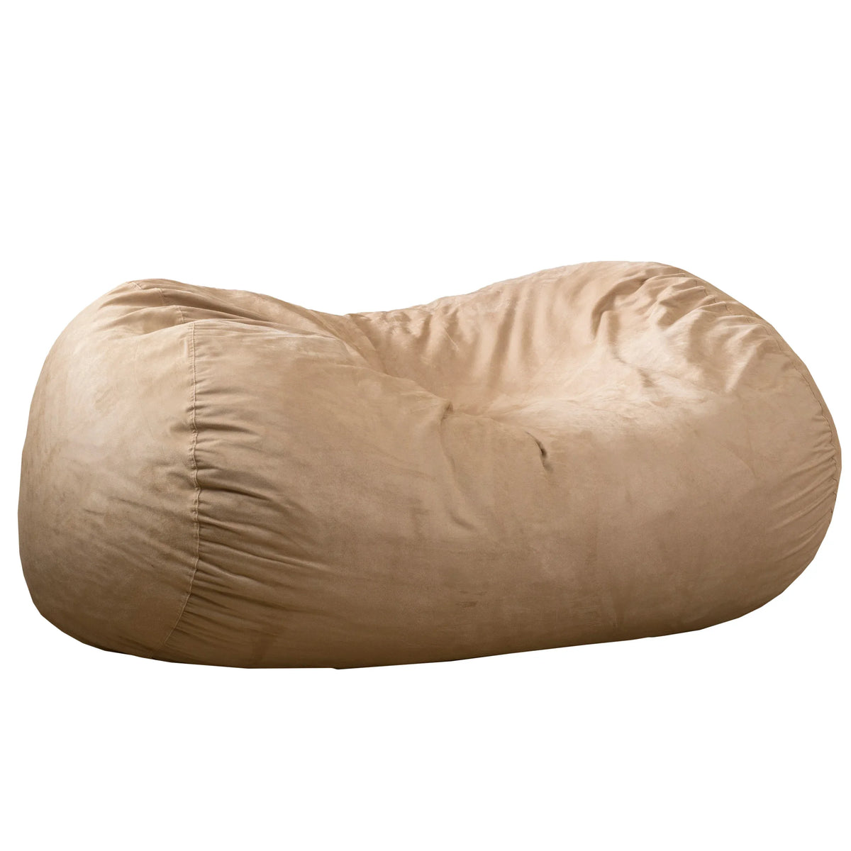 Microfiber Tuscany Foam Filled Cylindrical Bean Bag Chair - Omega Lifestyles