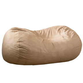 Microfiber Tuscany Foam Filled Cylindrical Bean Bag Chair - Omega Lifestyles