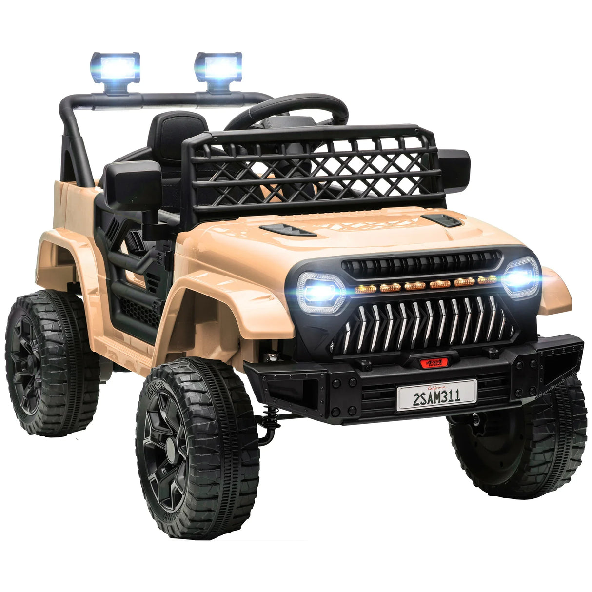 12V Dual Motor Kids Ride On Car With Remote Control - Omega Lifestyles