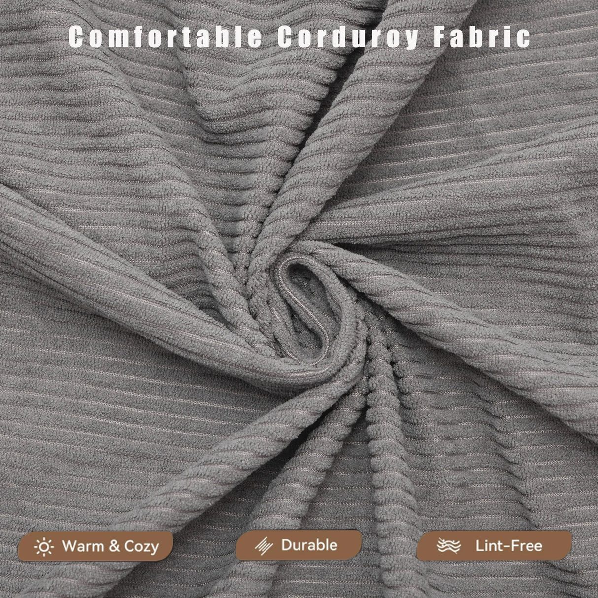 Modular Corduroy Folding Convertible Sofa Bed - Omega Lifestyles