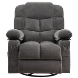 Oversized Soft Massage Recliner Chair With Heating - Omega Lifestyles