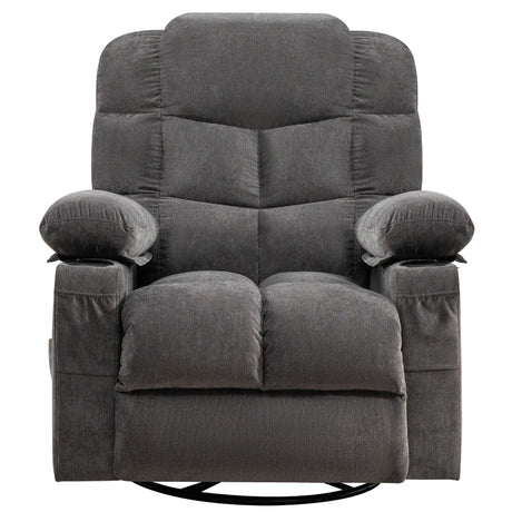 Oversized Soft Massage Recliner Chair With Heating - Omega Lifestyles