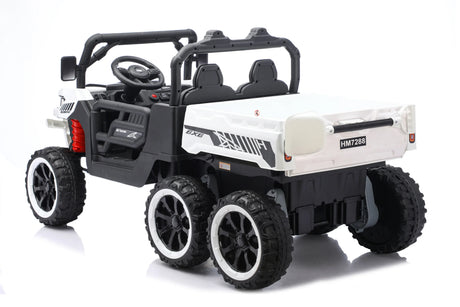 24V 2-Seater 4WD Electric Ride On Dump Truck with Remote - Omega Lifestyles