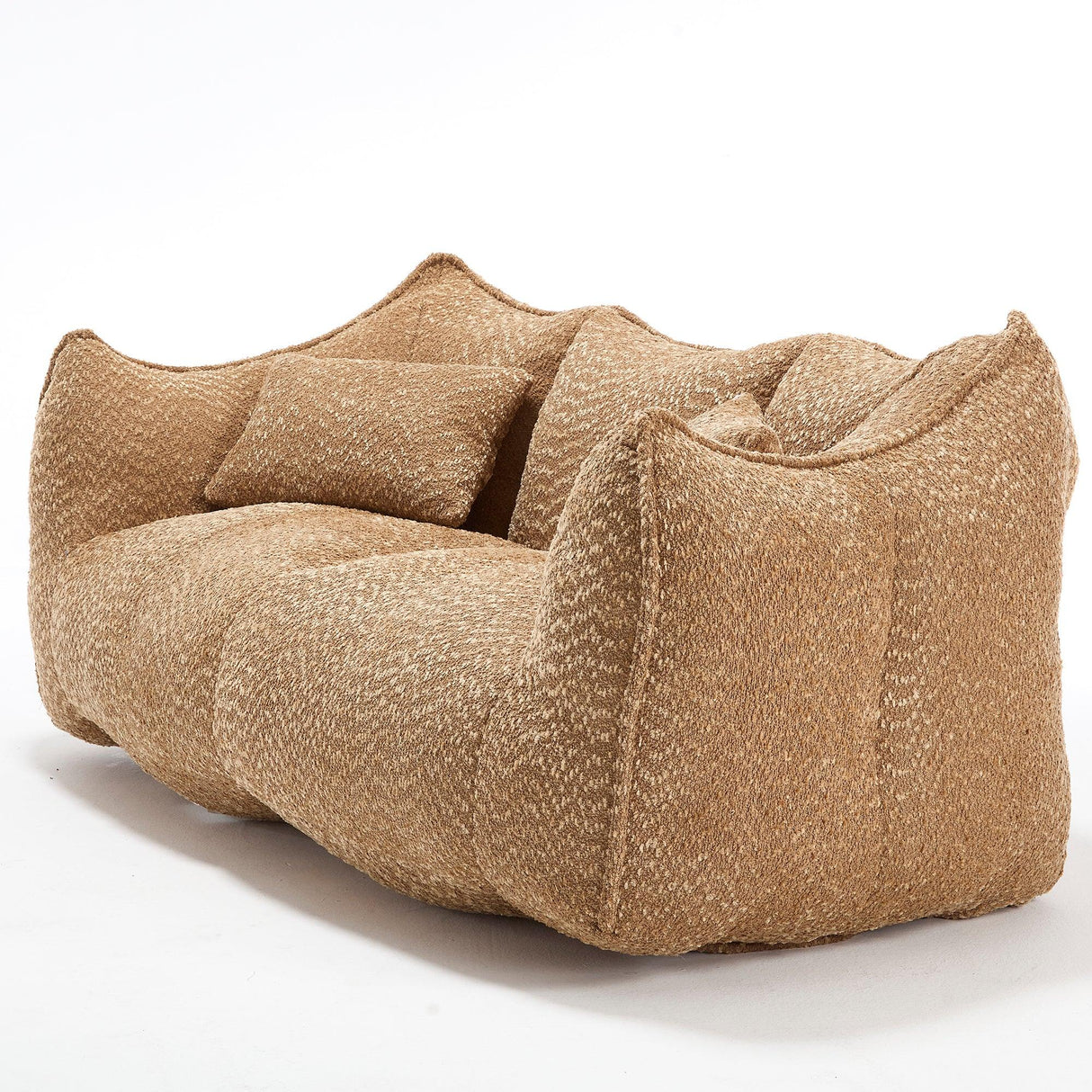 Dual Chenille Bean Bag Chair With High Resilience Foam - Omega Lifestyles