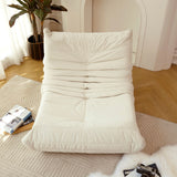 High-Density Foam Ergonomic Art Deco Bean Bag Chair - Omega Lifestyles