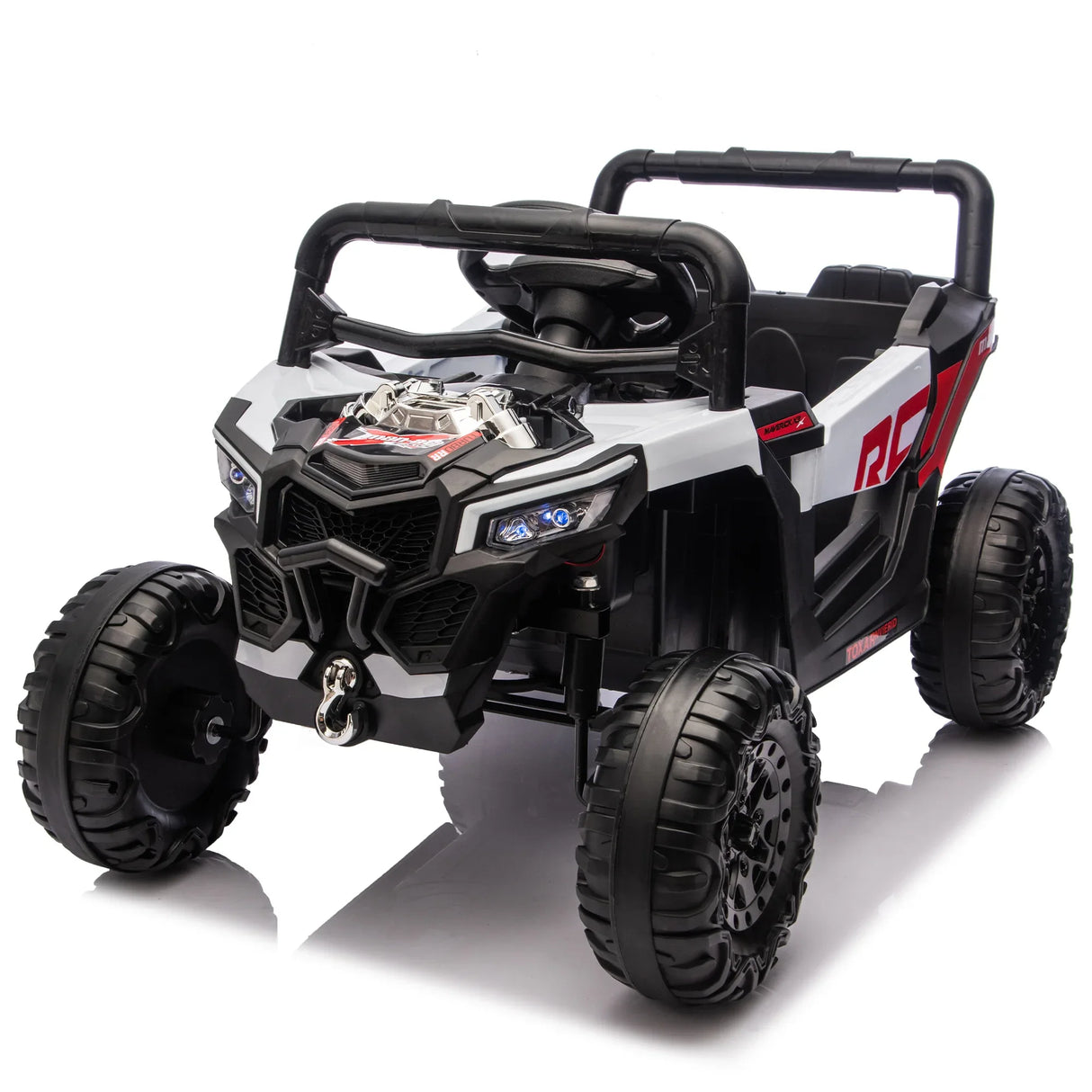 12V Kids Ride On Electric UTV With LED Lights and Music - Omega Lifestyles