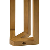 4-Piece Solid Wood Bar Table Set With Padded Stools - Omega Lifestyles