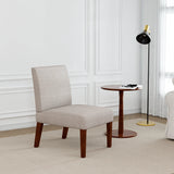 Fabric Accent Chair Set Of 2 With Round Wood Table - Omega Lifestyles