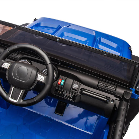 24V Two-Seater Bluetooth Remote Control Ride-On Truck - Omega Lifestyles