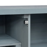 Farmhouse Solid Fir Wood Outdoor Kitchen Island Cart - Omega Lifestyles