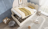 Twin Velvet Upholstered Daybed With Hydraulic Storage - Omega Lifestyles