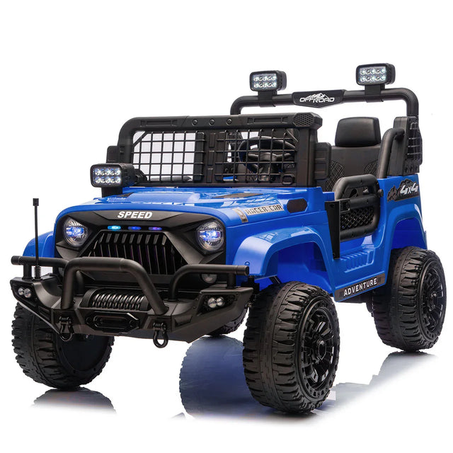 24-Inch 24V Two-Seater Kids Electric Ride On Car - Omega Lifestyles