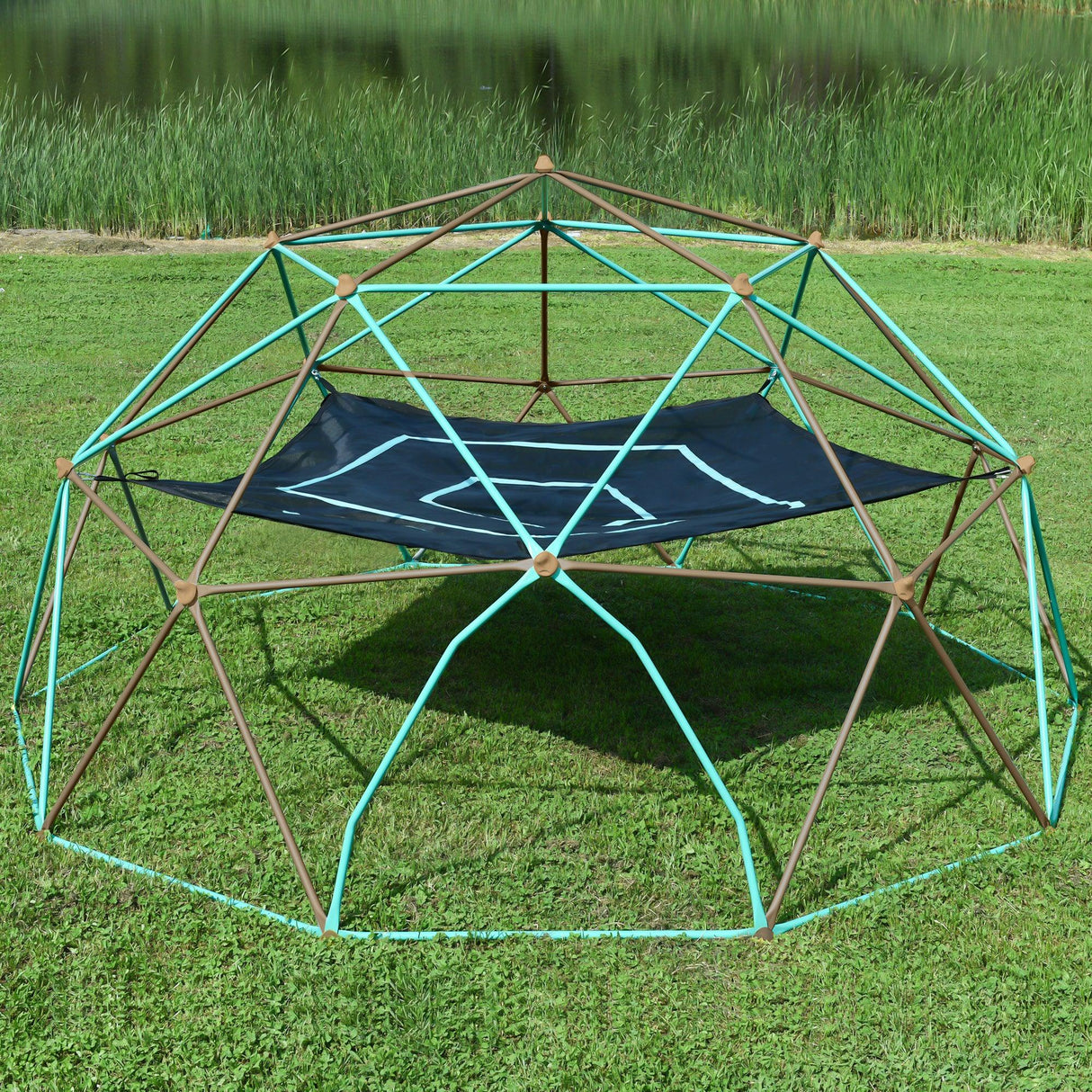 13-Inch Rust-Resistant Metal Kids Climbing Dome - Omega Lifestyles