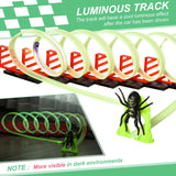 Luminous Glow-in-the-Dark Track Builder Toy Set - Omega Lifestyles
