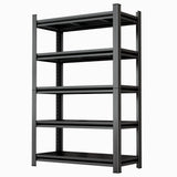 5-Tier Adjustable Metal Storage Shelving Unit - Omega Lifestyles
