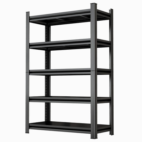 5-Tier Adjustable Metal Storage Shelving Unit - Omega Lifestyles