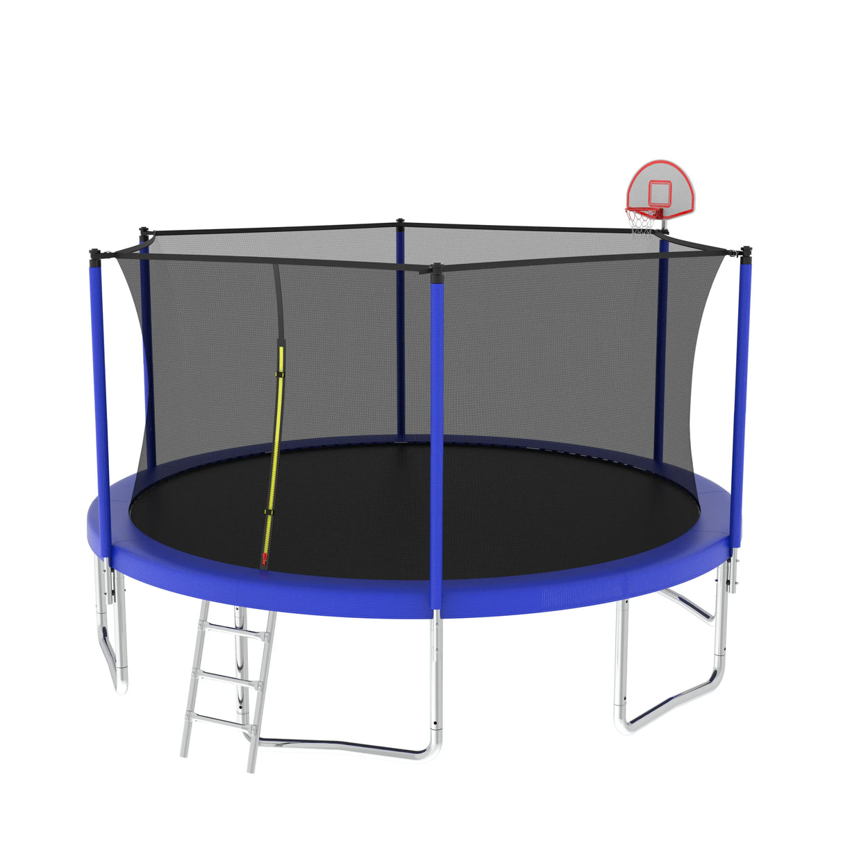 14FT Outdoor Kids Trampoline With Safety Enclosure Net - Omega Lifestyles