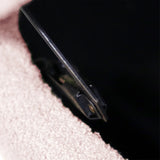 Pink Faux Fur Upholstered Storage Bench With Gold Legs - Omega Lifestyles