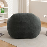 Spacious Memory Foam Teddy Fabric Bean Bag Chair - Omega Lifestyles