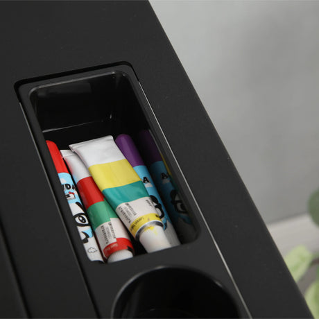 Adjustable Tilting Drawing Desk With Storage Drawers And Stool - Omega Lifestyles