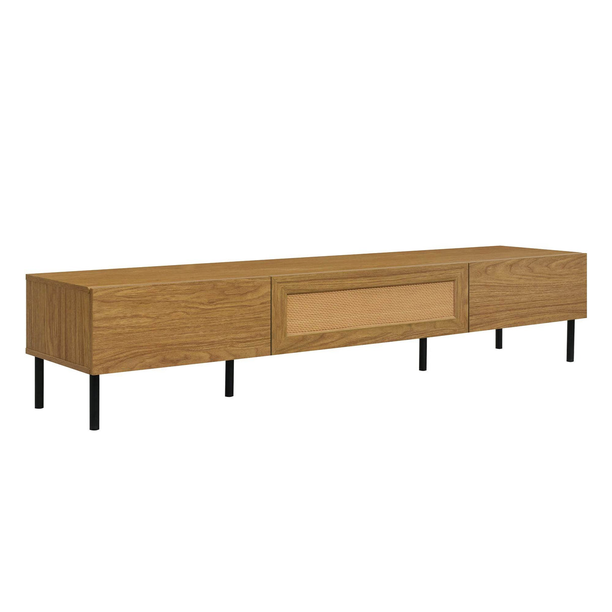 Boho Farmhouse Particle Board TV Stand Cabinet - Sleep Galleria