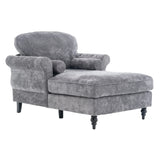 Chenille Oversized Foam Recliner Sofa With Removable Cushions - Omega Lifestyles