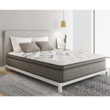 Twin Medium 12-Inch Cooling Copper Hybrid Euro-Top Mattress - Omega Lifestyles