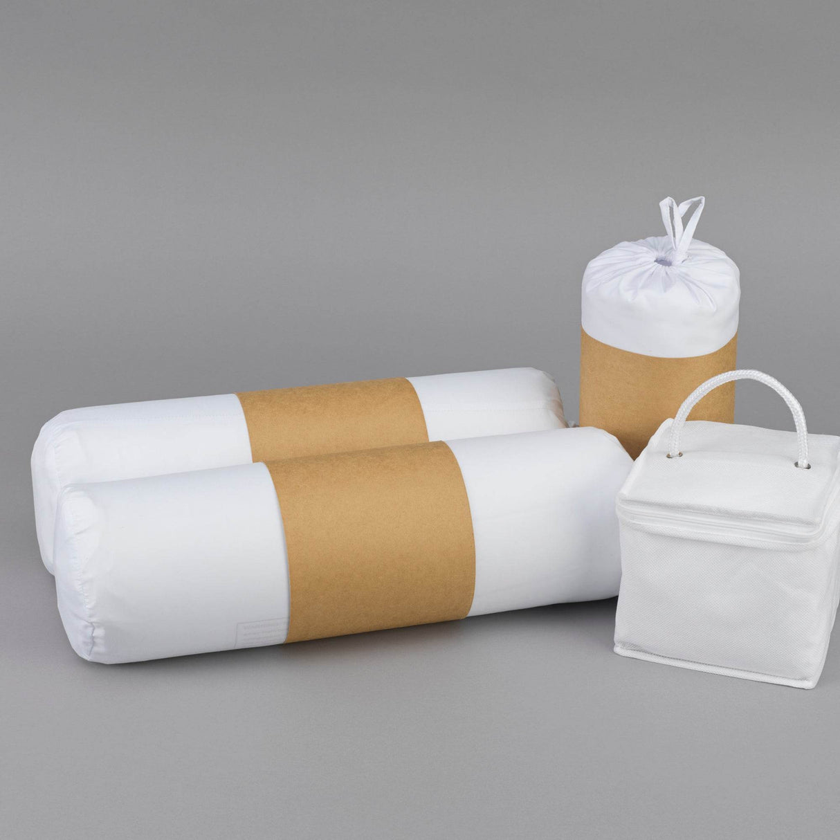 Essentials Bedding Bundle White Cotton Sheet Set With Pillows - Sleep Galleria