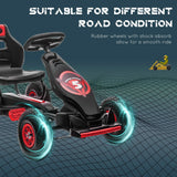 Kids Pedal Go Kart With Ergonomic Seat And Suspension - Omega Lifestyles