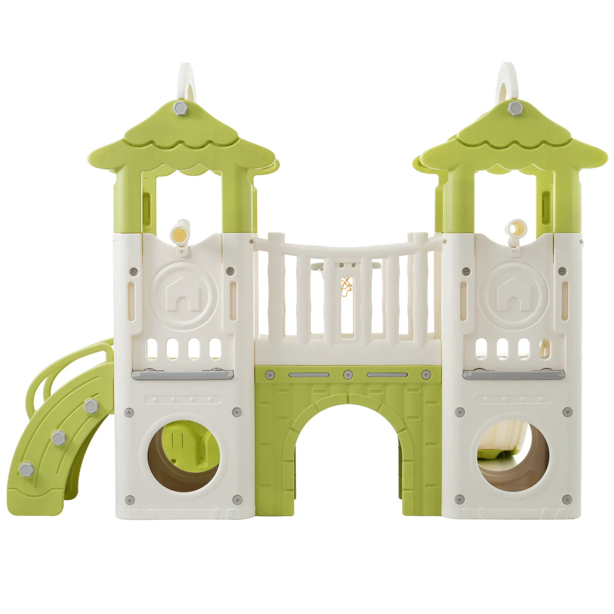 8-in-1 Toddler Freestanding Slide Climber Playset - Omega Lifestyles