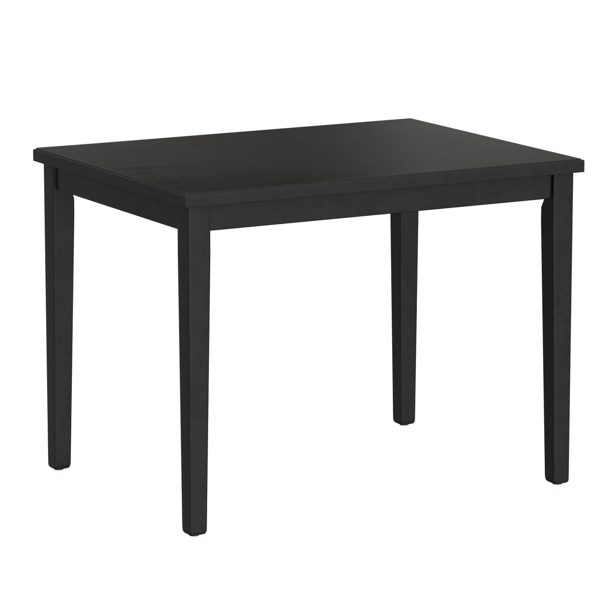 Engineered Wood Contemporary Black Gathering Height Table