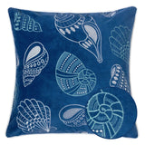 Indigo 20x20 Inch Polyester Velvet Decorative Pillowcase - Omega Lifestyles