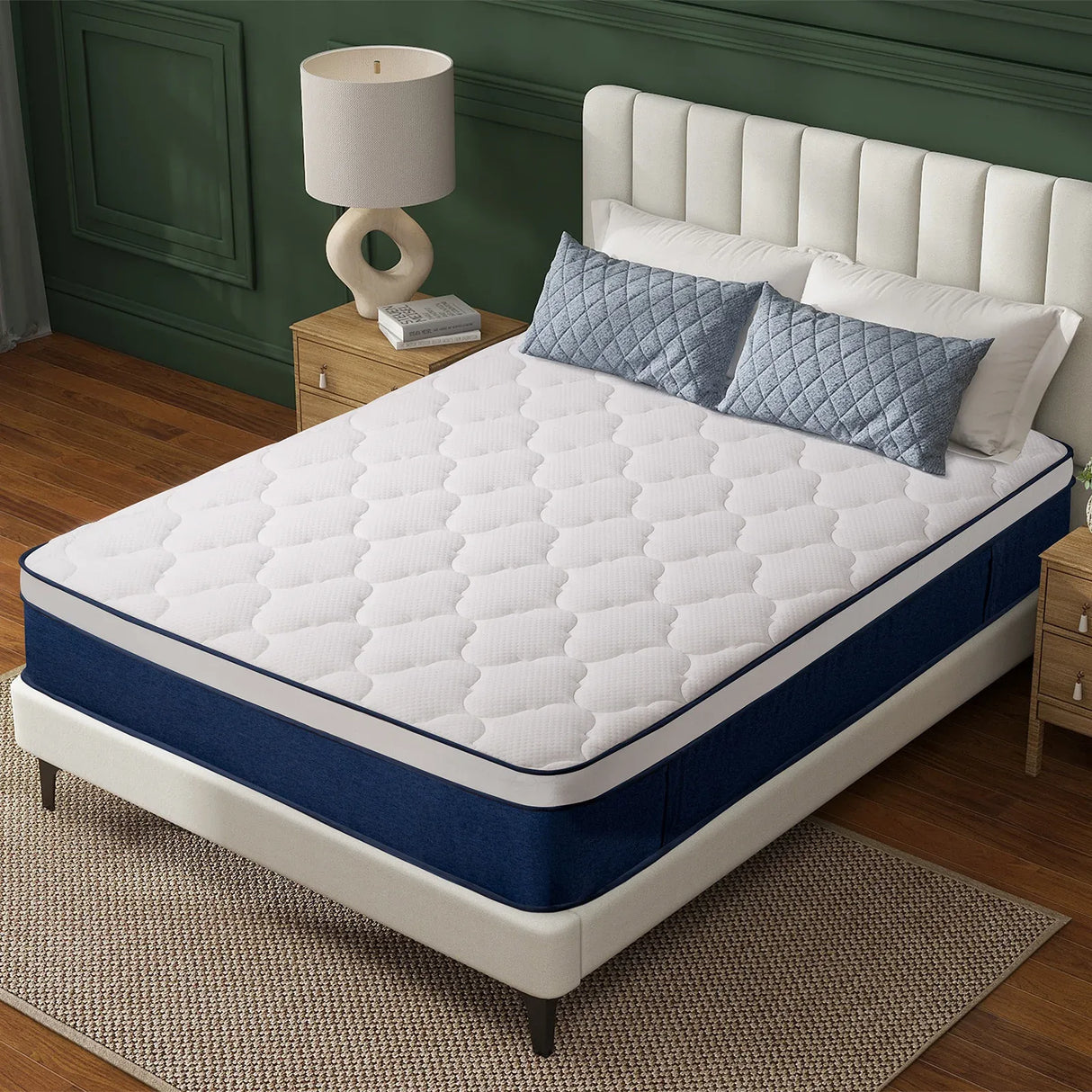 Medium 10-Inch Cooling Gel Memory Foam King Mattress - Omega Lifestyles