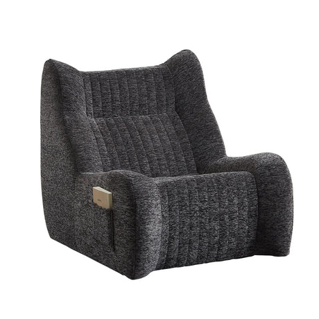 Medium-Soft Chenille Foam Bean Bag Chair for Living Room - Omega Lifestyles