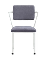 Industrial Gray Fabric Metal Frame Office Chair - Omega Lifestyles