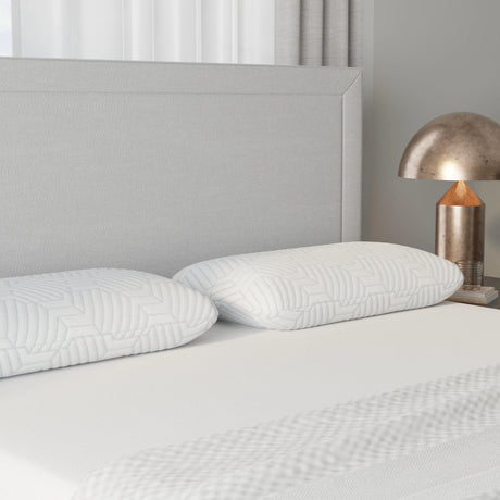 Cooling Gel-Infused Memory Foam Bella Ice Pillow - Omega Lifestyles