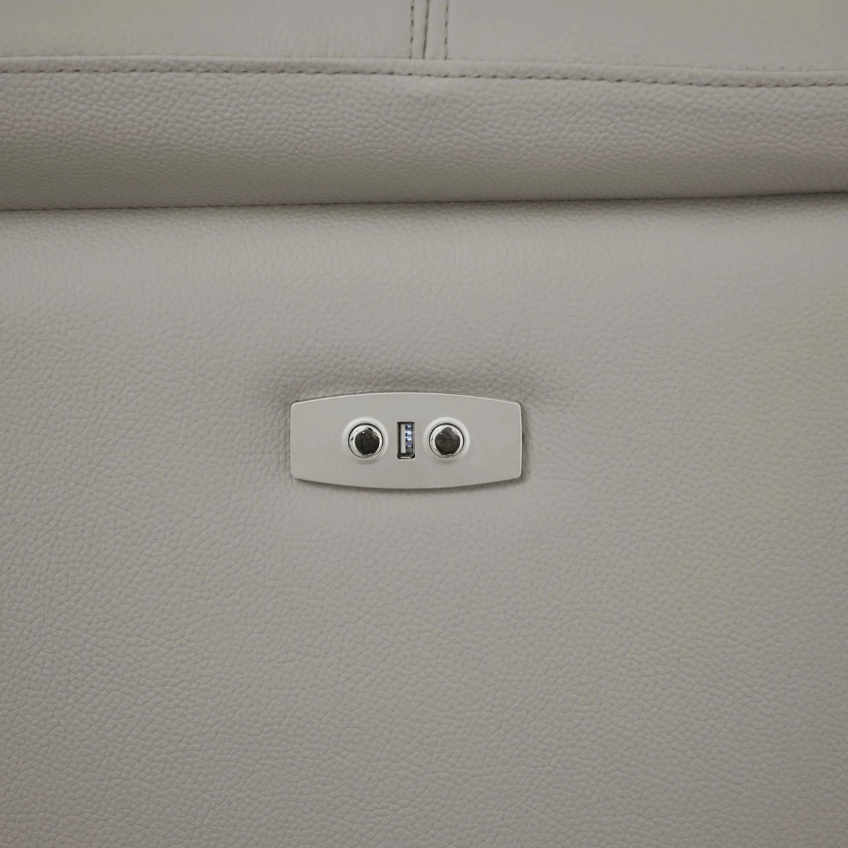 Electric Control Genuine Leather 4-Seat Reclining Chaise Sofa - Omega Lifestyles