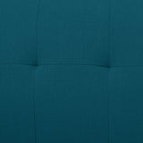 Mid-Century Modern Blue Green 3-Seat Sofa - Omega Lifestyles