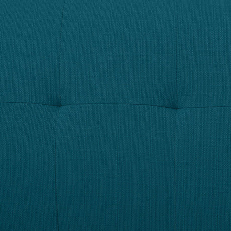 Mid-Century Modern Blue Green 3-Seat Sofa - Omega Lifestyles