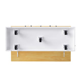 Large Kitchen Island Cart With Drop Leaf And Power Outlet - Omega Lifestyles